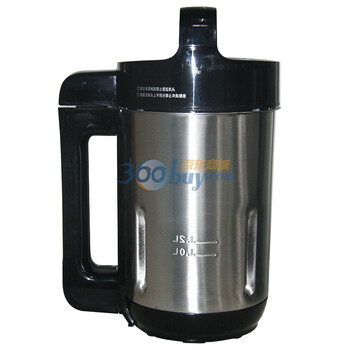 美的（Midea ）DS12G31 1.2L 预约不锈钢豆浆机（不锈钢色）