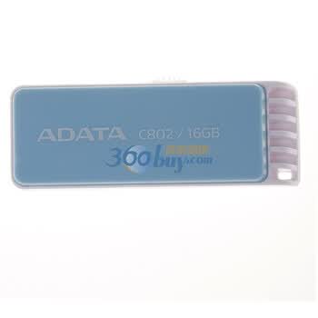 威刚（ADATA) C802 闪存盘 16GB 蓝色