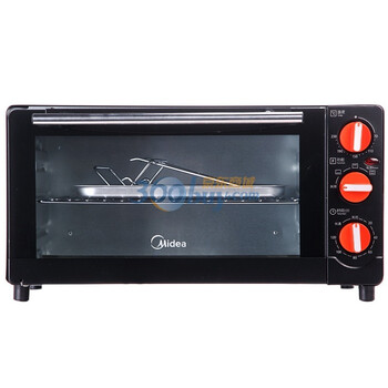 美的（Midea）MG15KX-AA 电烤箱（黑色）
