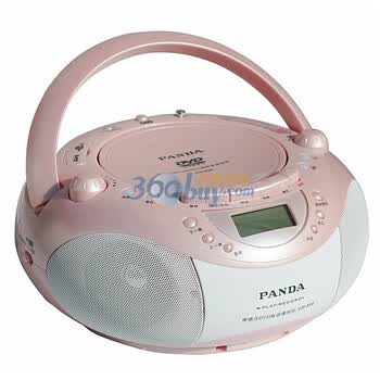 熊猫(PANDA) CD-850 多功能DVD复读播放器 （珠光红）带遥控