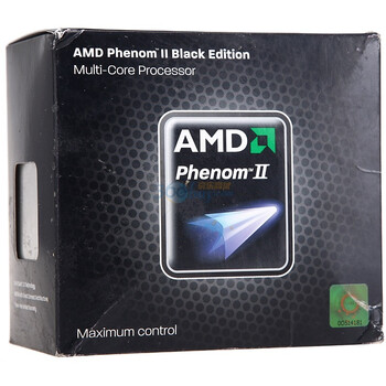 AMD Phenom II ×6（羿龙II六核）1100T盒装CPU（Socket AM3/3.3GHz/3M二级缓存/6M三级缓存/45纳米）