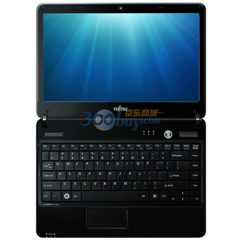 富士通（FUJITSU）BH531 13.3英寸笔记本电脑（i5-2430M 2G 500G 1G独显 D刻 HDMI 蓝牙 摄像头 W7) 深沉黑