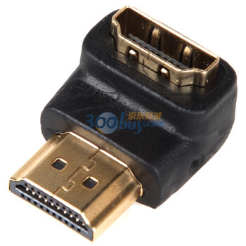 胜为（shengwei）HC-501 高品质HDMI90度转换头 针转孔