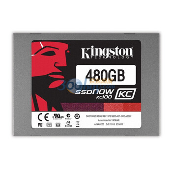 金士顿（Kingston）KC100系列 480GB SSD固态硬盘（SKC100S3/480G）