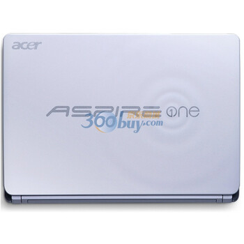 宏碁（acer）AOD270-26Cws 10.1寸笔记本电脑 （N2600 1G 320G 3芯锂电 摄像头) 白色