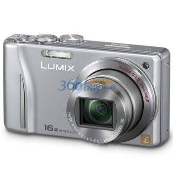 松下（Panasonic） ZS8GK徕卡DC镜头高清数码照相机 银色