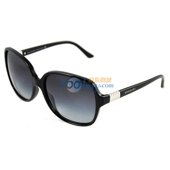 BVLGARI 宝格丽 太阳眼镜fk vBV3063 黑色镜框 灰色镜片
