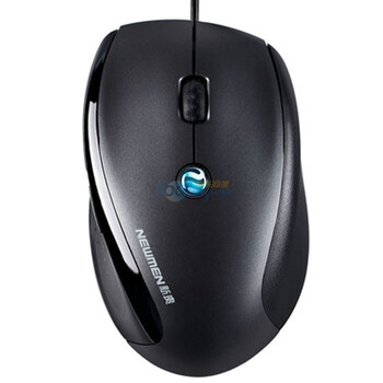 新贵（NEWMEN）乖乖豹580 MS-203OU 有线鼠标（经典灰）