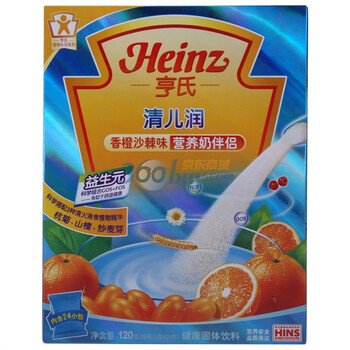 Heinz 亨氏清儿润香橙沙棘营养奶伴侣120g