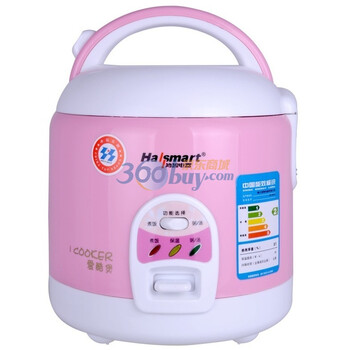鸿智（hallsmart） HR-BL24 2L 爱酷电子玲珑煲（粉红）