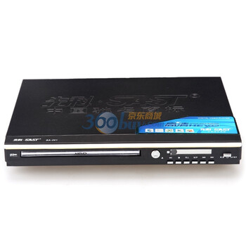 先科（SAST） DVD-SA-201 (黑色) 支持CD转录MP3、MP3/MP4文件复制功能