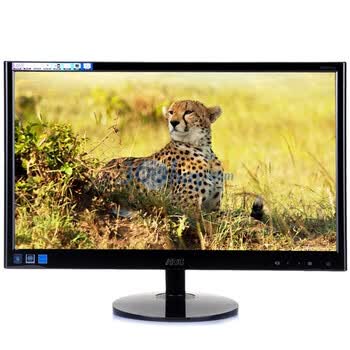 AOC（冠捷）E2251FW 21.5英寸绿影系列LED背光宽屏液晶显示器（黑色）