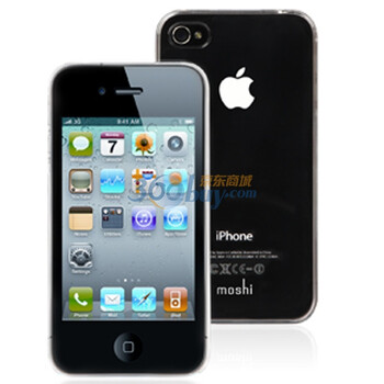 摩仕（moshi）iGlaze 4G超薄时尚保护外壳 (透明)