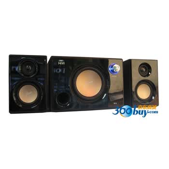 惠威（HiVi）多媒体音箱 M10 2.1声道 黑色