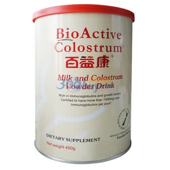 BioActive 百益康牛初乳奶粉450g