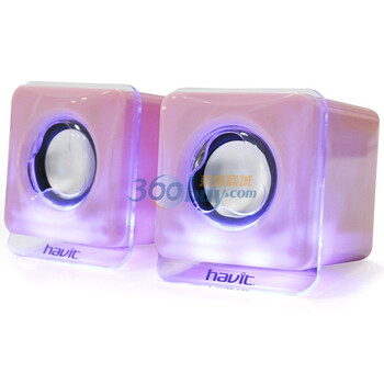 海威特（havit）HV-A51 USB2.0小音箱 粉色