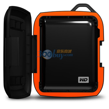 西部数据（WD）My Passport 超便携硬盘的耐用型护套 WD Nomad