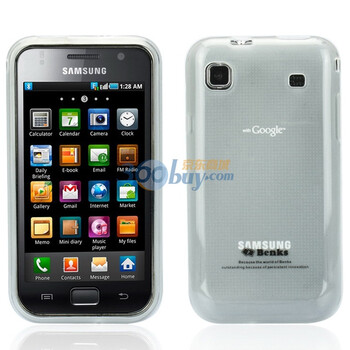 邦克仕（Benks）Magic Jelly移动数码产品专用保护壳（适用于三星 SAMSUNG I9000透白色）
