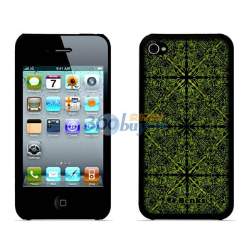 邦克仕（Benks）Magic Chocolate移动数码产品专用保护壳（适用于Apple iPhone 4/4S 荧光黄）
