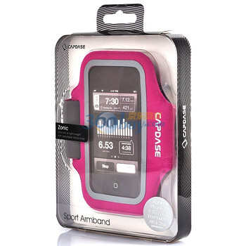 卡登仕（Capdase）ABIH4-1204 运动肩包 苹果iphone4/iphone3g/iphone3gs/ipod touch4/Iphone4s（桃红色）