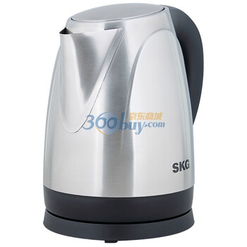 SKG CS-9213电热水壶 1.2L不锈钢 优质温控 自动断电 防干烧 更完全\更方便