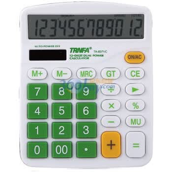 信发计算器 TA-837VC 时尚型绿色