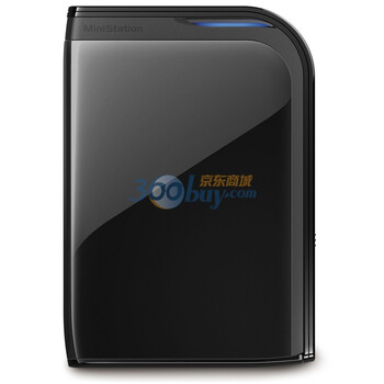 巴法络（BUFFALO) 2.5寸 移动硬盘 USB3.0 HD-PZ500U3B-CH 500G（黑色）