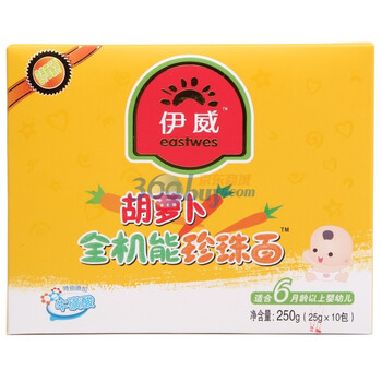 Eastwes伊威胡萝卜全机能珍珠面250g