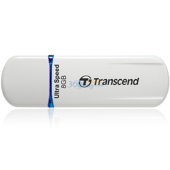 创见 (transcend) JetFlash 620 闪存盘8G 白色 TS8GJF620