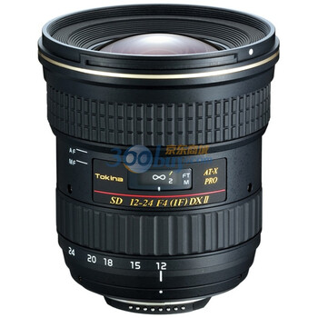图丽（TOKINA） AT-X 124 PRO DX II 12-24mm F4 广角变焦镜头 佳能卡口（黑色）