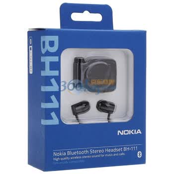 诺基亚（Nokia）BH-111 蓝牙立体声耳机 黑色