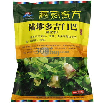 藏景霞藏药奇方陆堆多吉门巴（藏党参）足浴粉（100包/袋 550g）