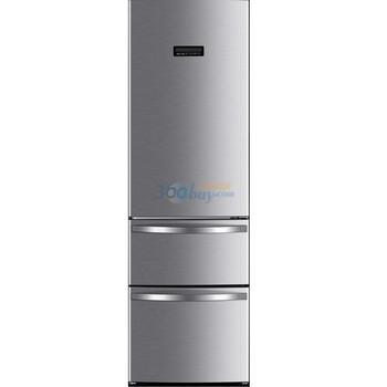 海尔（Haier）BCD-318WSL 318升 卡萨帝意式三门冰箱（不锈钢面板）