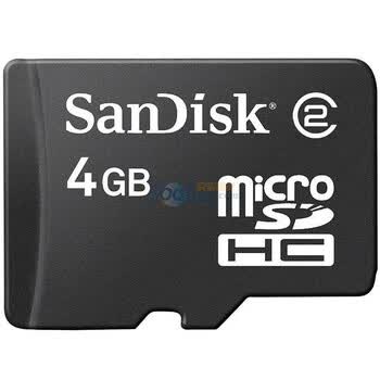 SanDisk�����ϣ� 4G MicroSDHC��TF���洢��
