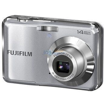 富士（FUJIFILM） FinePix AV205 数码相机 银色 （1400万像素 2.7寸屏 3倍光变 720P高清视频拍摄）