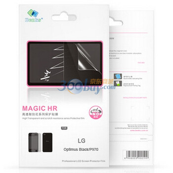 邦克仕（Benks）Magic HR高透耐刮花系列保护贴膜（适用于LG P970 贴膜）