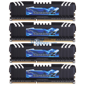 G.SKILL（芝奇）RipjawsZ DDR3 2133 8G(2G×4条)台式机内存(F3-17000CL9Q-8GBZH)