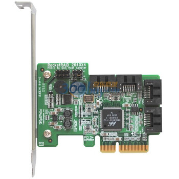 HighPoint（火箭）RocketRAID 2640x4SGL(SAS3Gbps RAID卡)支持PCI-E x4/4个SAS/SATA通道