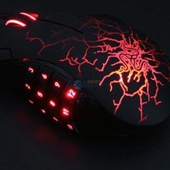 Razer 雷蛇 Naga Molten 那伽梵蛇 熔岩版 MMO游戏鼠标