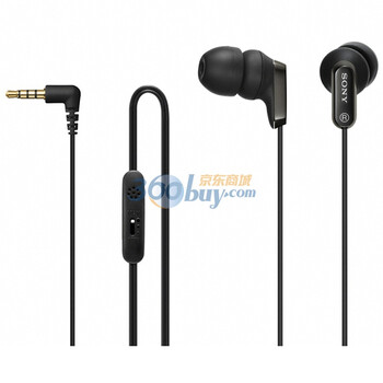 索尼（SONY） DR-EX39PP 手机专用耳机 黑色