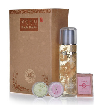 美肌庄园 兰花花瓣醒肤蜜露120ml A1-2（赠品：面膜5g+乳霜5g+滑肤皂18g ）