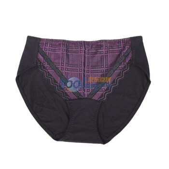 爱慕爱情魔方中腰三角内裤AM22781 紫色 XXL