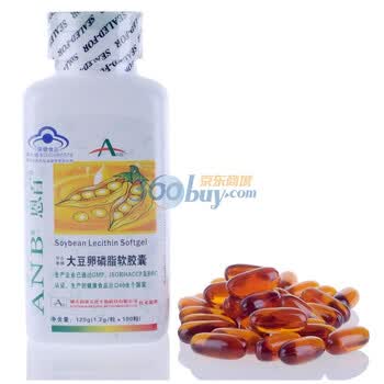 恩百ANB 大豆卵磷脂软胶囊 100粒