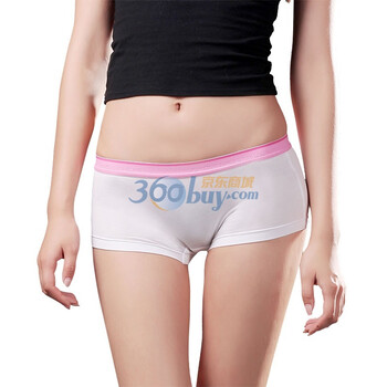 佳衣库JOYCLS 60s美国supima棉 时尚百搭 中腰 女士 小平角裤 WP04 2色漂白色L