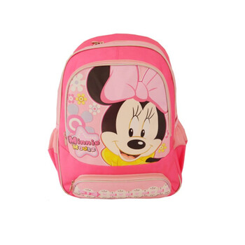 迪士尼/Disney 米奇米妮小学生双肩书包 CL-M0386 粉/蓝两色可选 粉色