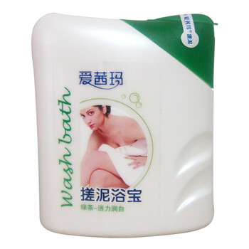 爱茜玛绿茶-活力润白搓泥浴宝200g