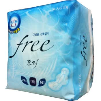 宝笑美BOSOMI韩国原装进口MAGIX FREE超薄型14片装