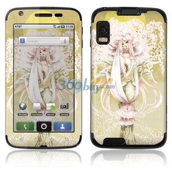 ideaSkin 摩托罗拉 Atrix 4G(ME860 / MB860)皮肤 樱花“日” 外壳保护套皮贴膜 DBAC061888
