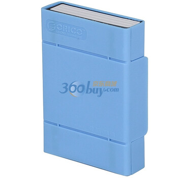 奥睿科（ORICO）PHP-35 3.5寸防静电/防潮/防震硬盘保护盒 蓝色