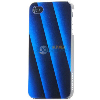 乐歌（Loctek）PHC414-DBL iphone4/4s超薄保护背壳 深蓝色（适用于iphone4/iphone4s）